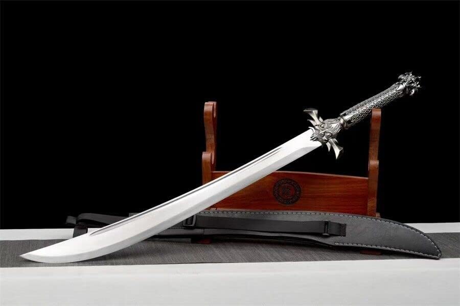 Espada artesanal GLW GLW Batalha de espada artesanal pronta para espada Broadsword Dao Sharp High