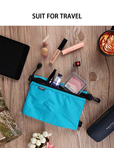 Bolsa de higiene pessoal Gox Travel Carry On Zipper Bolsa Cosmética Maquiagem Digital Bolsa Digital Nylon
