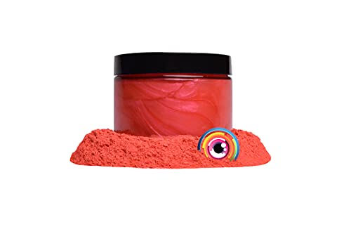 Eye Candy Mica Powder Pigment “Carmine” multiuso artes e artesanato aditivo | Bombas de banho