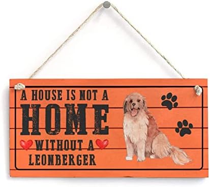 Amantes de cães citação sinalização cão pastor Uma casa não é uma casa sem um cachorro Funny Wood Dog