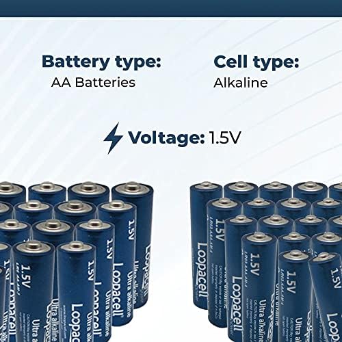 Loopacell AA Baterias Alcalinas 1.5V