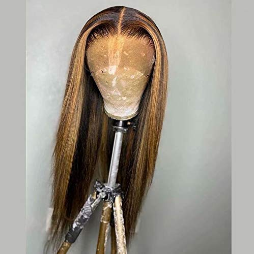 Perucas de quinlux destaques reta reta de cabelos humanos perucas 13x6 HD Wigs frontal de renda 150% peruca