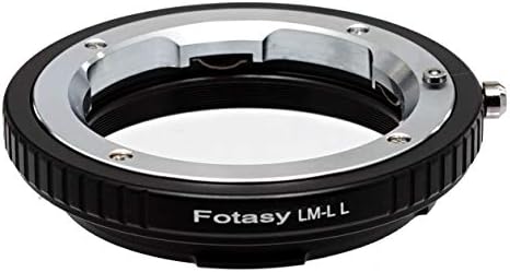 Fotasy Leica M Mount Lens para L Adaptador, cobre, Adaptador de lente LM para L Mount, compatível com Panasonic