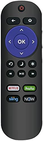 Replaced Remote fit for Hisense Roku TV 32H4D H4 Series 40H4D 43H4D 50H4D 55H4D 55R7E 65R6070E 65R7E1 40H4F