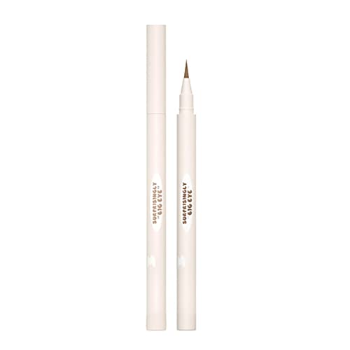 Eyeliner de cor Vefsu Super fino delineador líquido caneta líquida wochan caneta impermeável lisa e iluminadora