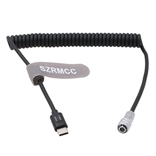SZRMCC BMPCC 4K 6K SF610 2 PIN para USB C TIPO C TIPO PD CABE