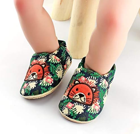 TOBEBEGO meninos meninas chinelos de sapatos não derraçados Sapatos de bebê Sapatos de desenho animado