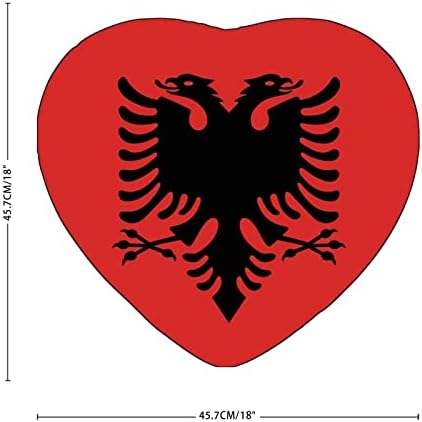 Vinil Wall Quotes Adesivos Albânia Murais de adesivos de parede engraçada Decorações de casa Bandeira nacional