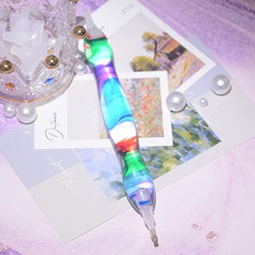 Resina artesanal 5d Diamante Pintura de arte Kits de caneta Acessórios para ferramentas, caneta de