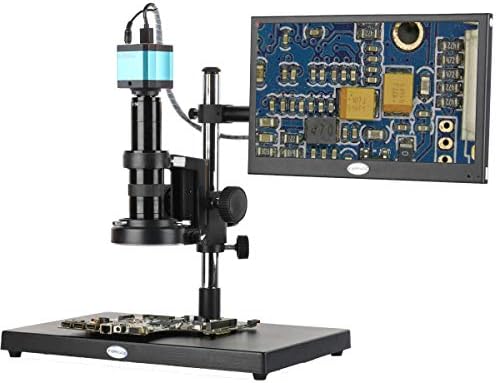 Koppace 21 milhões de pixels HD Microscope Câmera 17x-216x Microscópio de reparo de telefone celular
