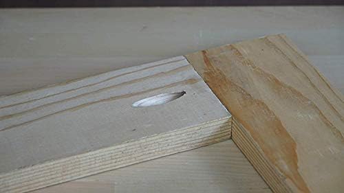 Conjunto de gabarito de bolso do Massca One Hole - Ferramenta de madeira ajustável e fácil de usar com bit