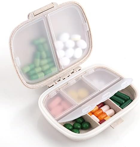 SIBBA Pill Organizer Box Caixa Recipiente 1 Tamanho da viagem PC Bote Pequeno Diário Medicina de armazenamento