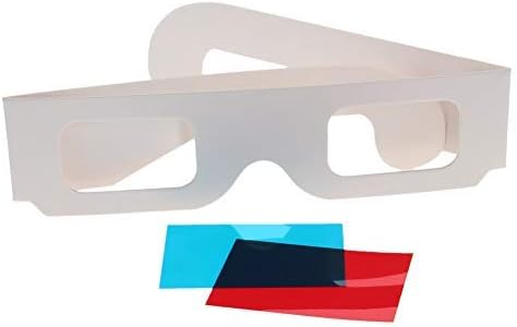 OTHMRO 10PCS DURÍVEL 3D Estilo de estilo 3d Visualizando óculos de jogo 3D Vicos de jogo de jogo