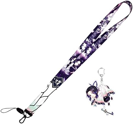 TJIUSI Anime Mitsuri cordão para Demon Mitsuri cordão com iconchains de ícone de mitsuri