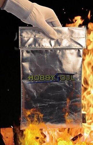 7''X11 '' Bolsa de comprovante de incêndio Documento de dinheiro Fotos de passaportes e objetos