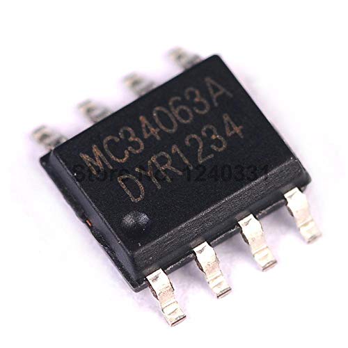 50pcs MC34063 MC34063A 34063 SOP-8 Regulador de comutação IC