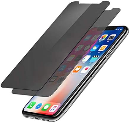 Protetor de tela de vidro de vidro de privacidade do iPhone 11-[2 pacote] Protetor de tela de vidro