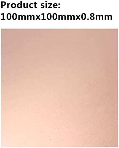 Yiwango cobre chapas metal 99,9% Cu placa de papel alumínio adequada para usinagem de precisão folhas de cobre