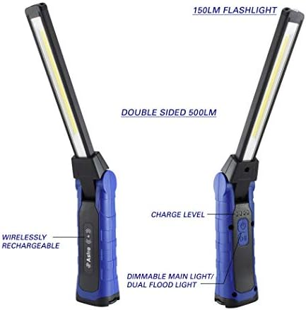 Astro Tools 52slc 500x2 lúmen dobrável LED de dupla face Slim Light com almofada de carregamento