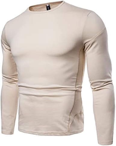 Camisas masculinas de umidade masculina camisetas de fitness de manga comprida camiseta respirável de manga