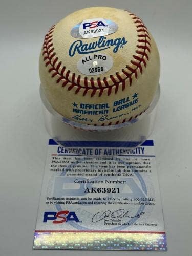 Jeffrey Hammonds Orioles Reds assinou o autógrafo OMLB OMLB Baseball PSA DNA *1 - Bolalls autografados