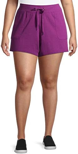 Terra e Sky Women's Plus Size Knit Shorts