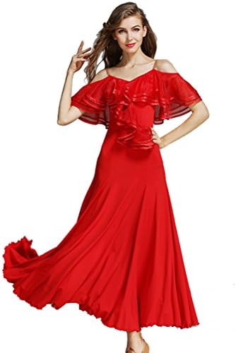 Mulheres francesas clássicas de luxo de luxo grande lótus folha giro gelo de seda de dança latina de dança flamenco