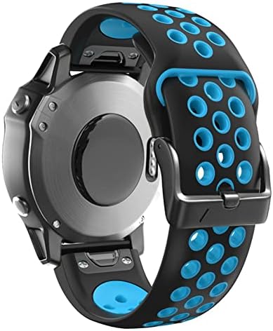 Ahgdda Sport Silicone Watch Band para Garmin Fenix ​​7x 7 6x 6 Pro 5x 5plus S60 935 RELUMENTO RÁPIDO 22 26mm
