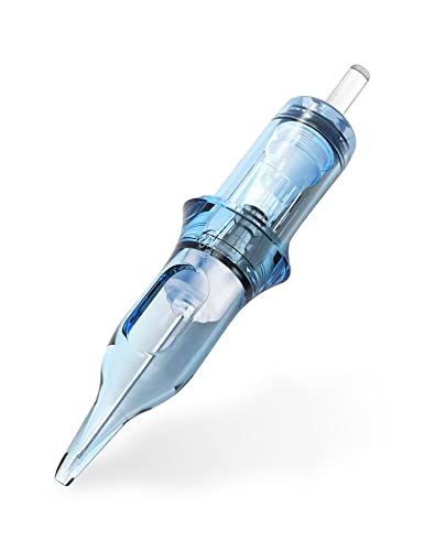 GRND 20pcs Cartuchos Defina a agulha de tatuagem descartável para o revestimento redondo padrão da caneta