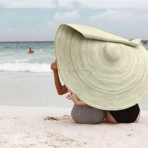 Chapéus de sol do sol da mulher larga largura BRIM GOURSMESS DO VIAGEM STRAW HAT SUL PROTEÇÃO DE VISTO