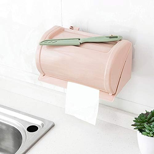 Doubao banheiro montado em parede portador de papel doméstico Rack de toalha de toalha grátis multifuncional