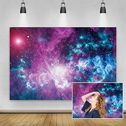 Deep Space Galaxy Nebula cenário, Yeele 12x8ft Universo Galactics espumante Stary Sky Sky Starty Star