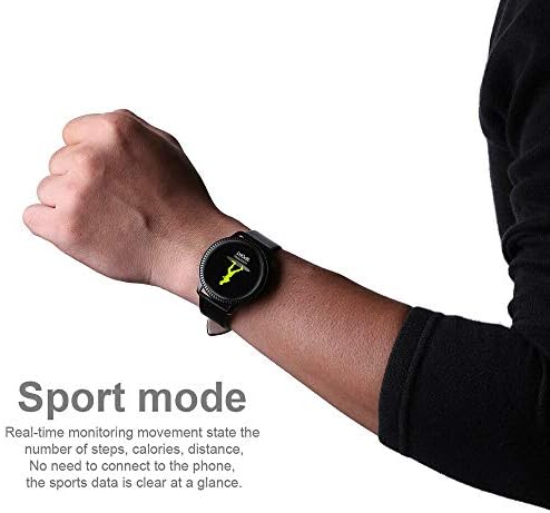 NOVO Luxo Smart Watch Freqüência de Coração Smart -Pressão Monitor SmartWatch Rastreador de fitness para