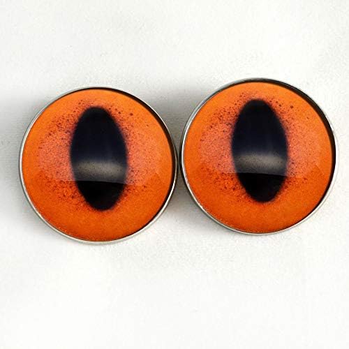 Fox Orange costurará no botão Olhos de boneca de vidro para um par de pelúcias de animais de pelúcia para bonecas