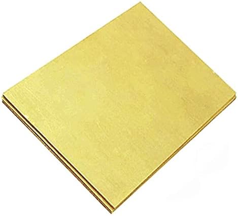 Folha de cobre nianxinn folha de latão de papel alumínio 5 mm, 300 mm × 300mm cortes Prime qualidade h62 folha