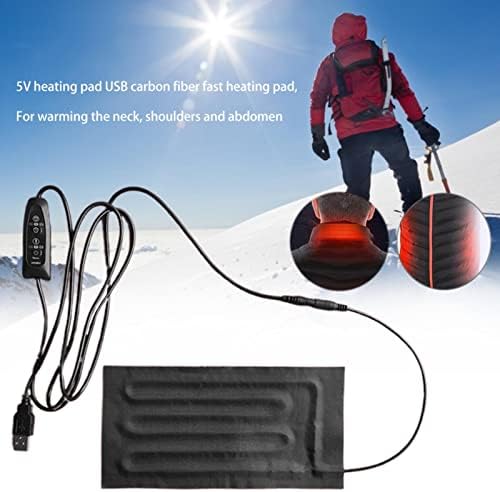 Yuab usb aquecimento de aquecimento pequeno, almofada de aquecimento 5V 2a USB - Almofadas de calor