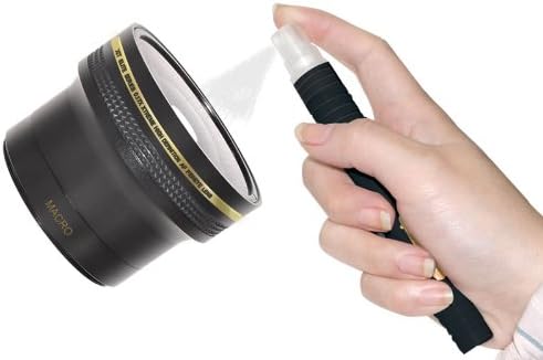Pen de limpeza de lentes de 2 em 1 para Sony, Nikon, Canon, Pentax, Olympus e mais câmeras e camcorders