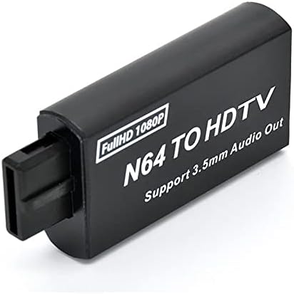 Console do jogo Ruiqas para conversor HDMI- Compatível para N64/ SNES/ NGC com 3. 5mm de saída de saída de áudio-