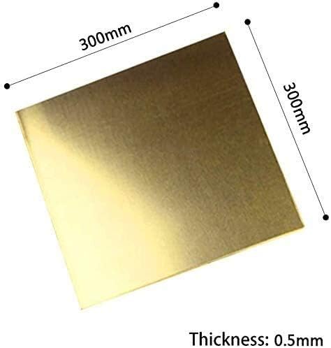 Placa de latão Umky 99,9% Placa de metal de cobre de cobre para aeroespacidade, espessura: folha de