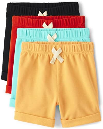 A casa infantil Baby Toddler Boys puxa shorts diários 4 pacote