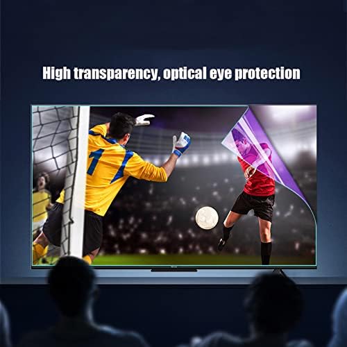 Protetor de tela de TV anti -brilho fosco Anti radiação/anti -reflexão/bloqueio de luz azul/filtro