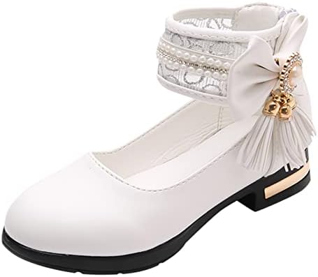 Modelos meninas doces sapatos de couro princesa com jóias borda de garotas vestidos sapatos de