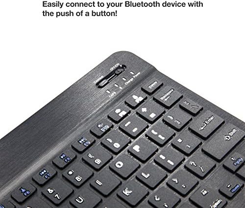 Teclado de onda de caixa compatível com o teclado Samsung Galaxy A11 - Slimkeys Bluetooth, teclado portátil com