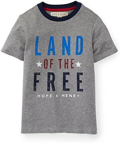 Hope & Henry Boys 'Classic Graphic Tee