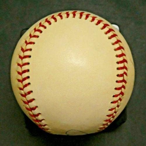 Billy Martin George Steinbrenner assinou o oficial de beisebol oficial com letra JSA completa - bolas