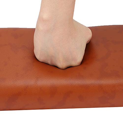 Almofado para salão de unhas, travesseiro de massagem em couro PU, garante o uso a longo prazo sem deformação.