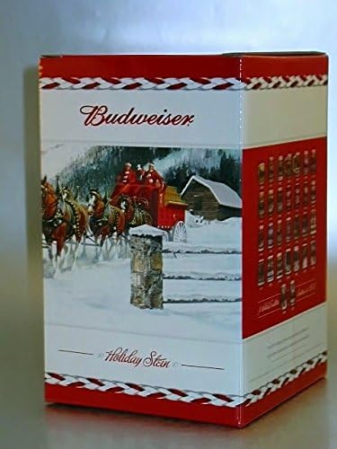Budweiser Holiday Steins Collectable Holiday Stein Series