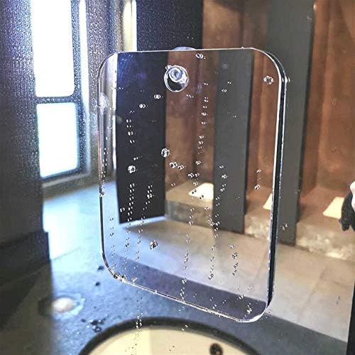 FXLYMR Desktop Makeup espelho de beleza espelho banheiro de neblina de viagem livre espelho de chuveiro espelhado