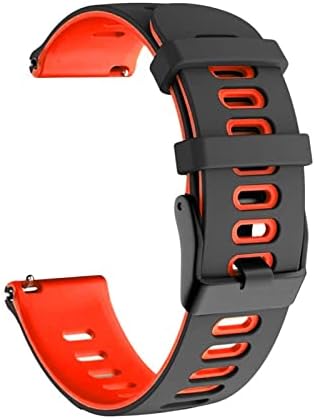 Correias de pulso de pulseira XJIM 22mm para Garmin Venu 2/Vivoactive 4 Smartwatch Silicone Watchband