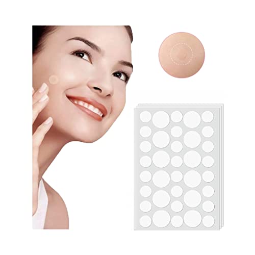 SRH Beauty Acne Pimple Patch - 108 adesivos faciais invisíveis cobrem com hidrocolóide durante a